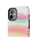 Rainbow Stripe Snoopy Phone Case