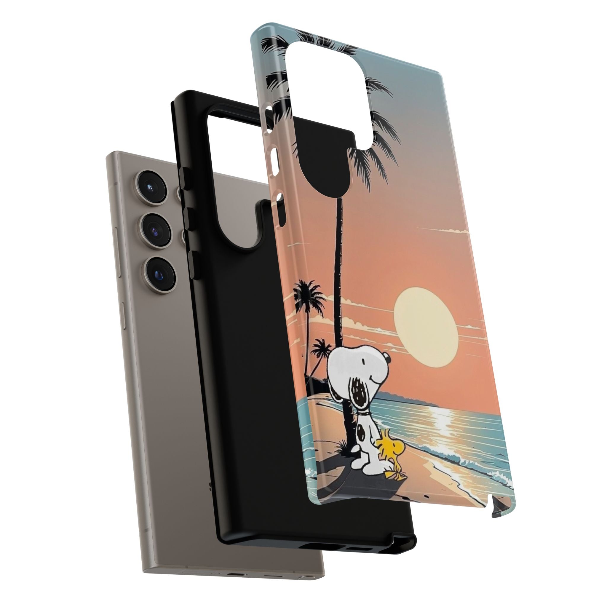 Snoopy Beach Sunset Phone Case