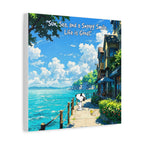 Snoopy Seaside Canvas