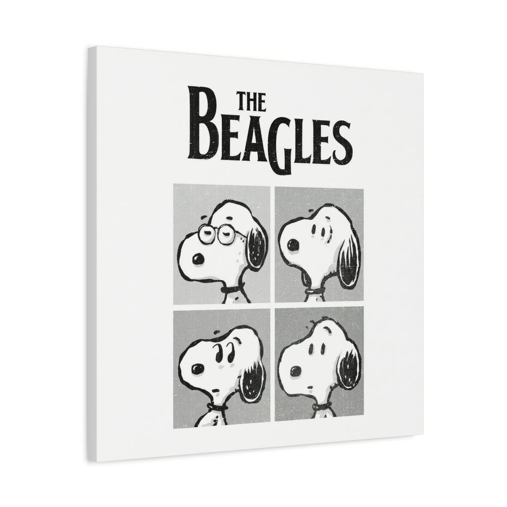 The Beagles Pop Canvas