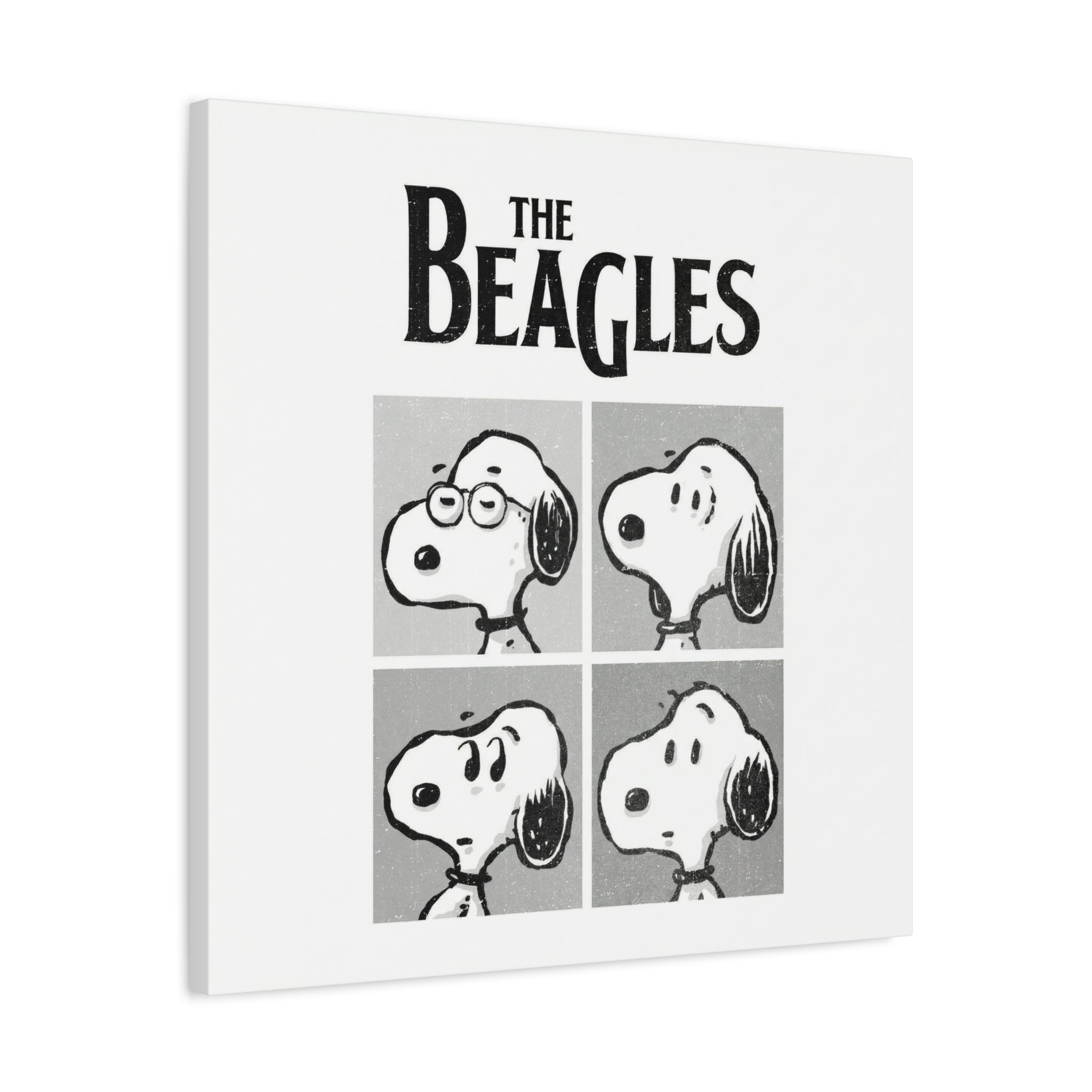 The Beagles Pop Canvas