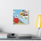 Snoopy Painting Reimagined Canvas