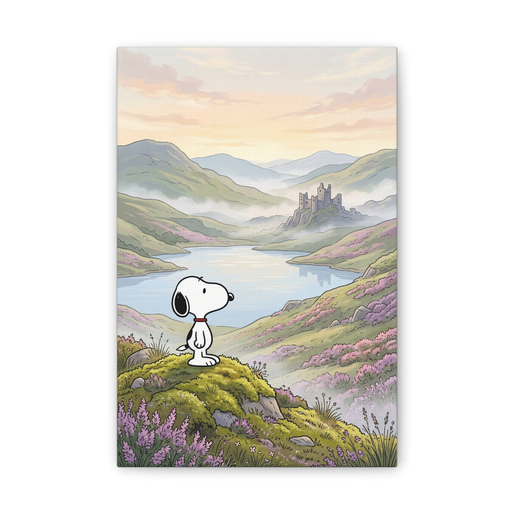 Scenic Lake Canvas