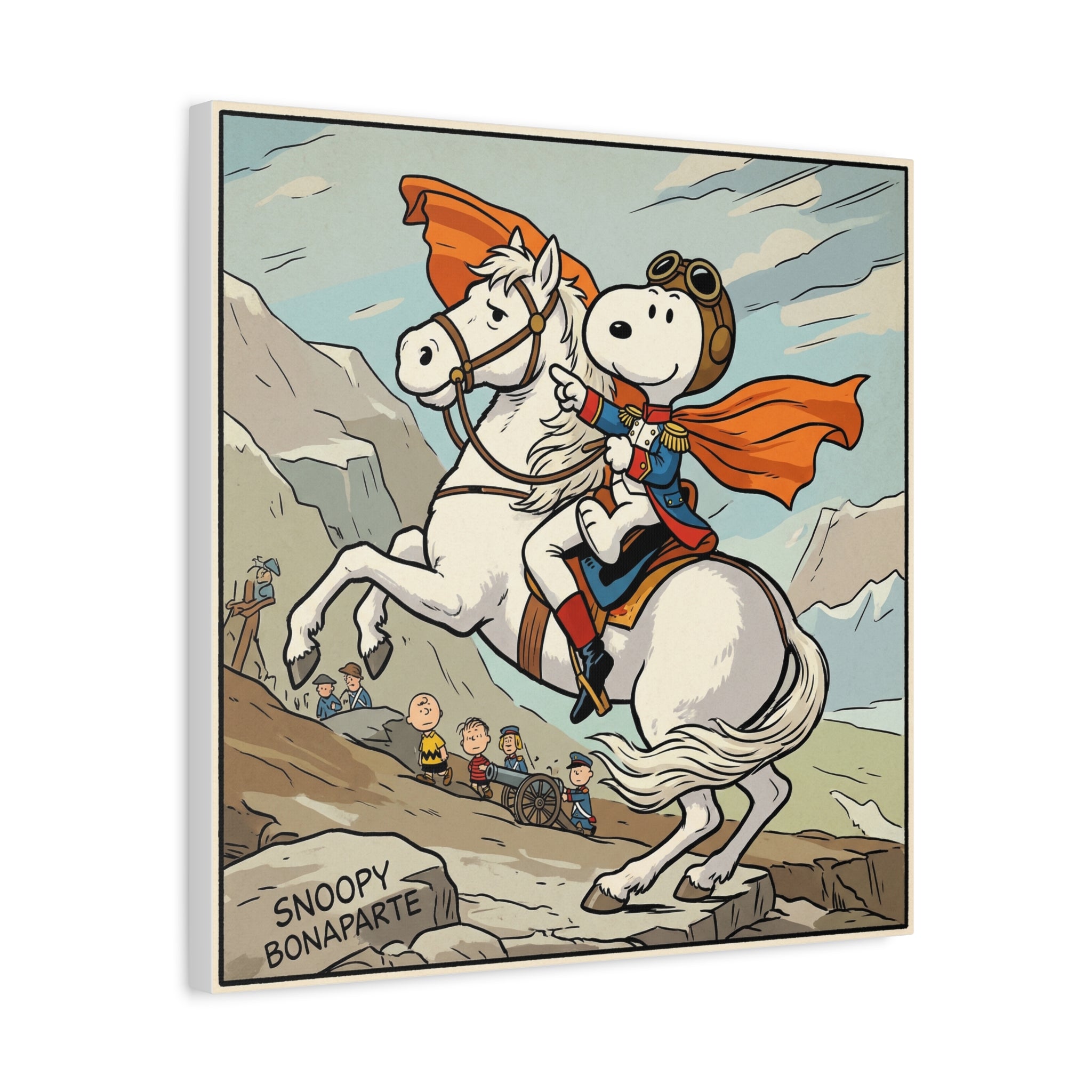 Snoopy Bonaparte Canvas