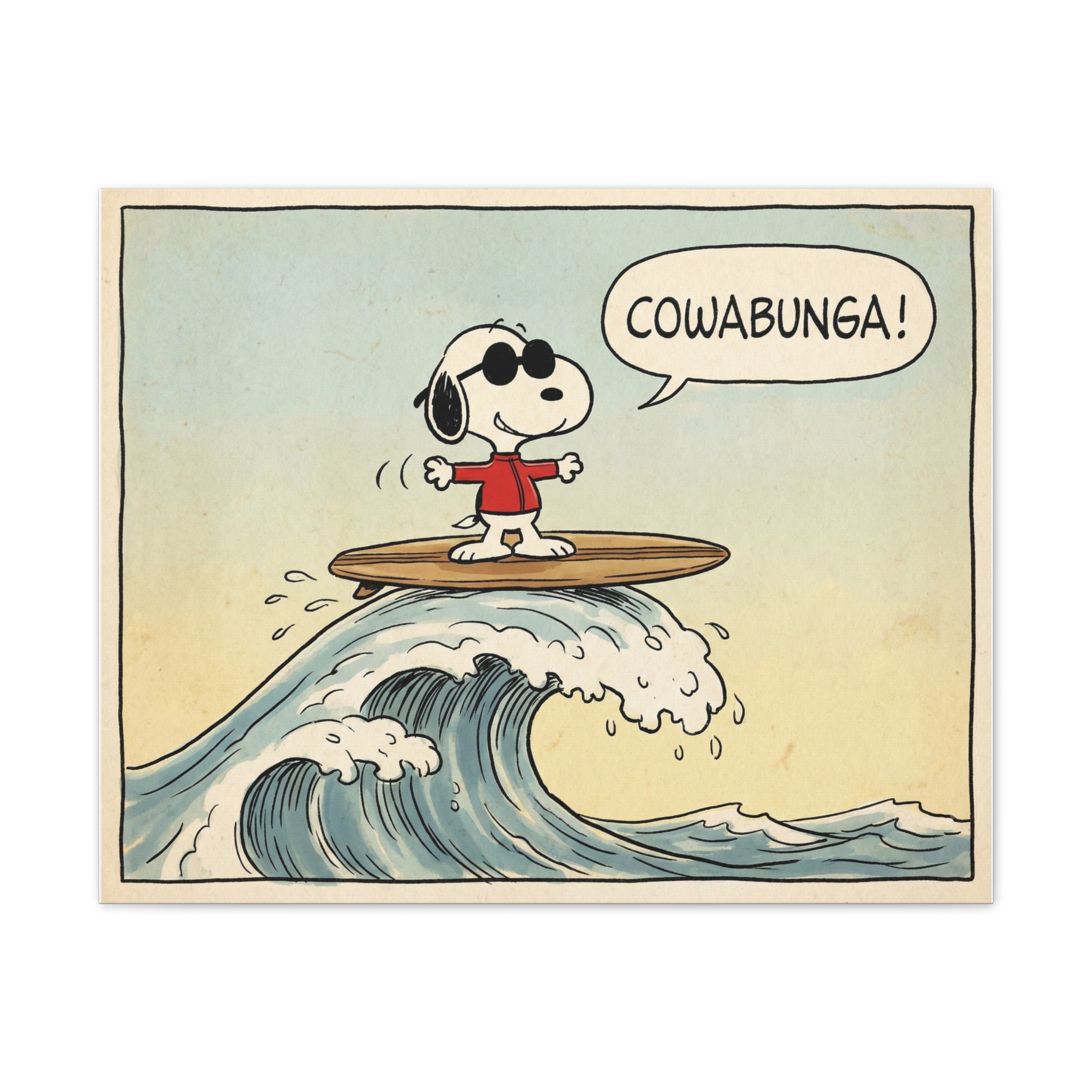 Cowabunga Surf Canvas