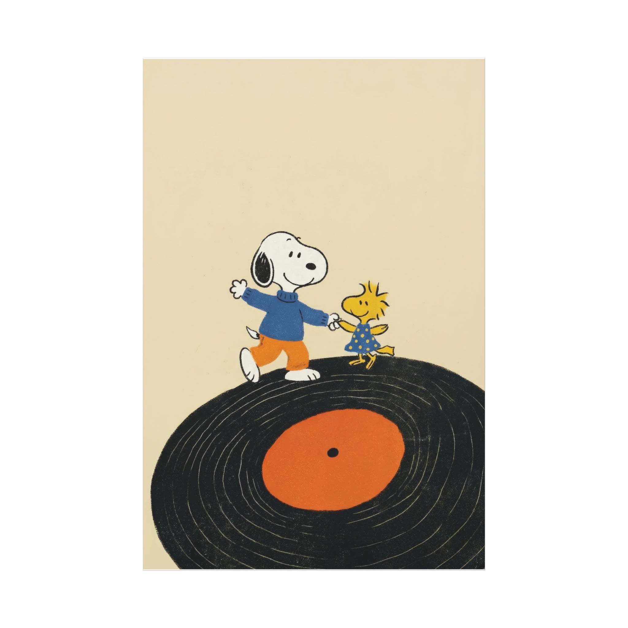Dancing On Vinyl Canvas