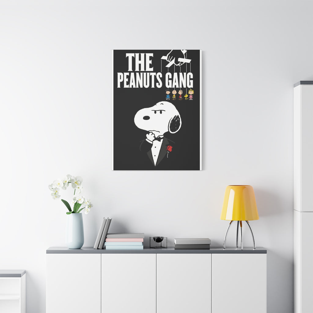 Snoopy Godfather Parody Canvas