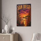 San Diego Surf Canvas