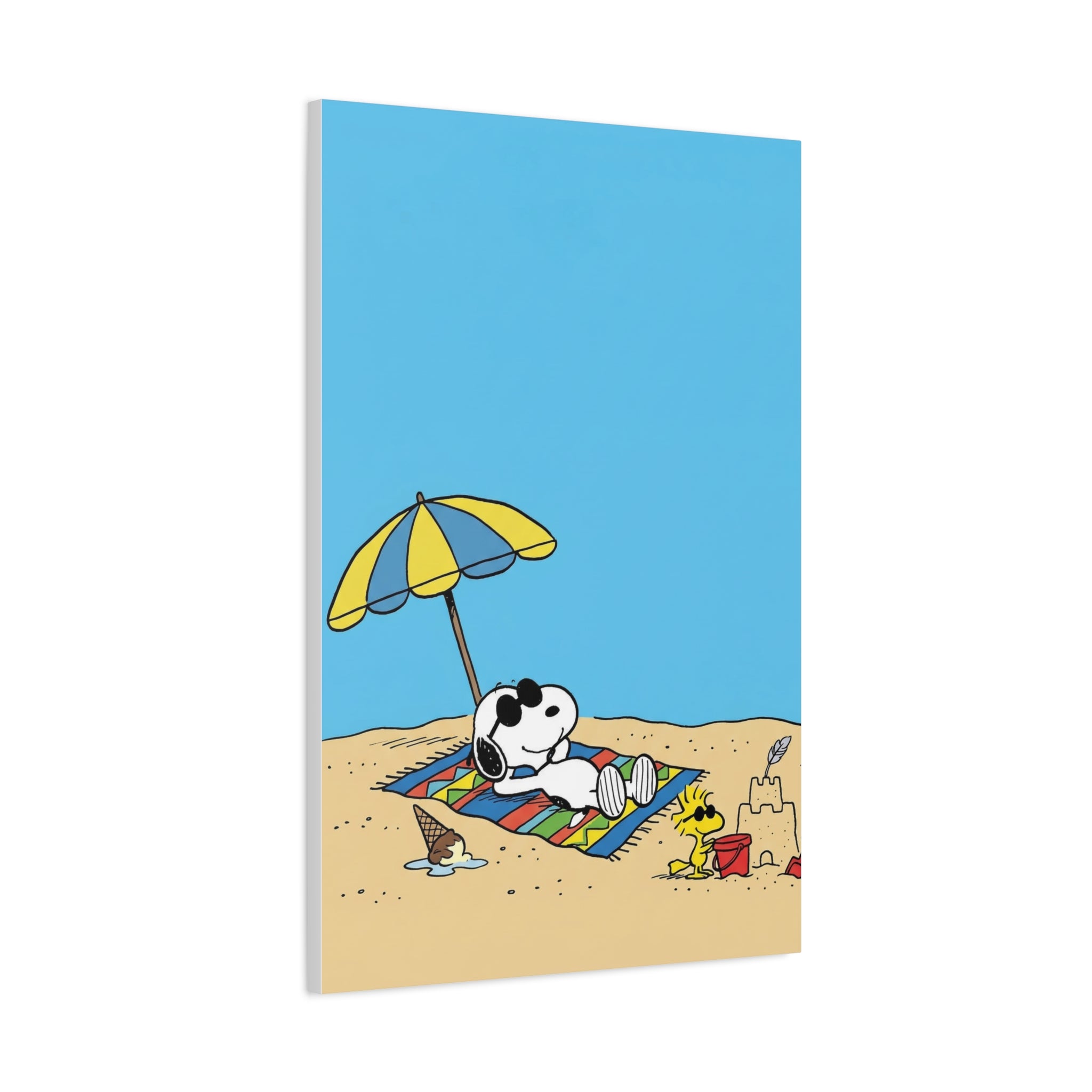 Beach Relaxation Canvas