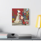 Snoopy Knight Canvas