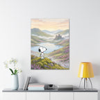 Scenic Lake Canvas
