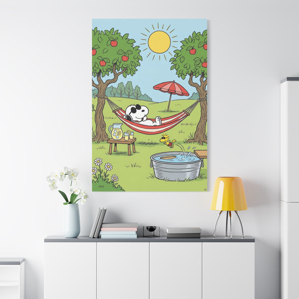 Snoopy Hammock Canvas