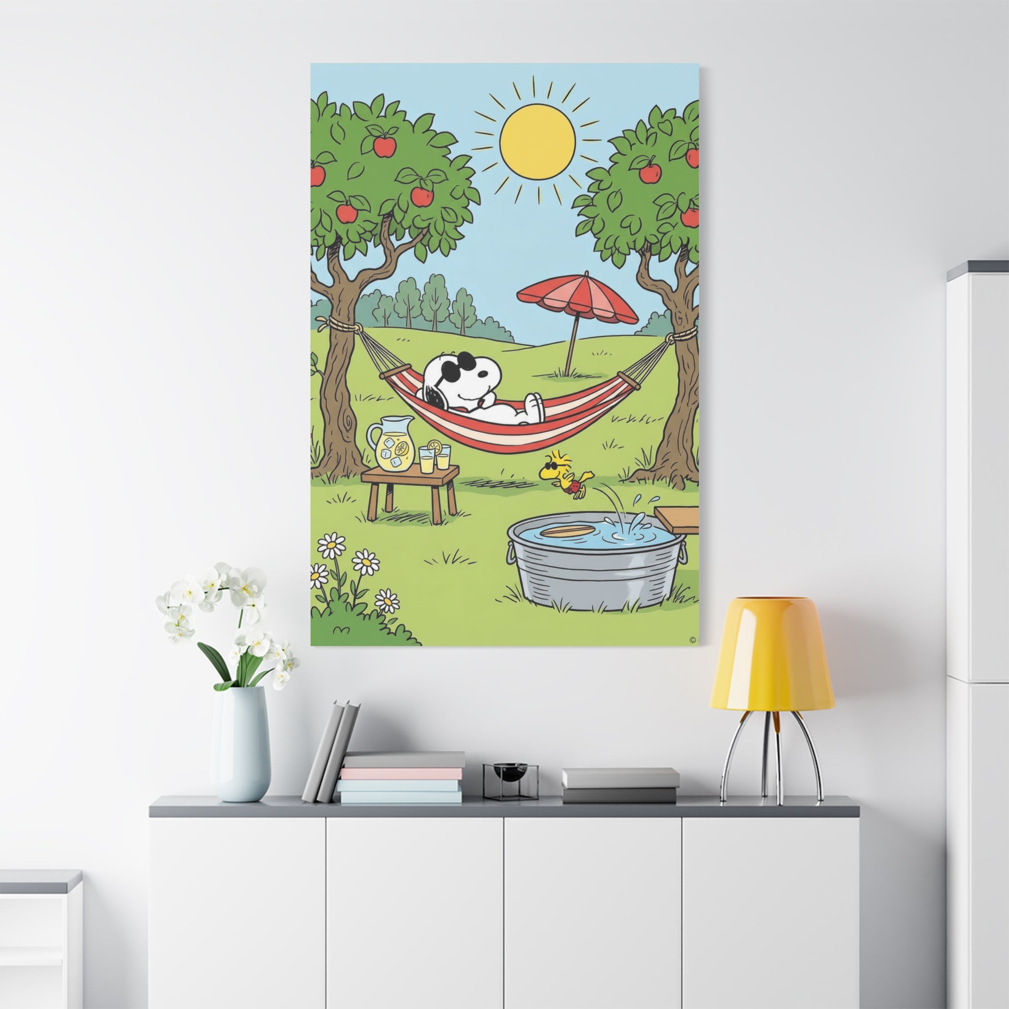 Snoopy Hammock Canvas