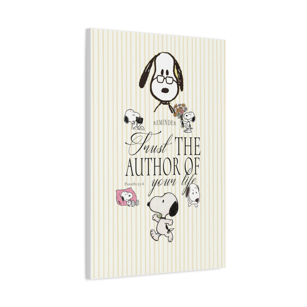 Author Of Your Life Canvas