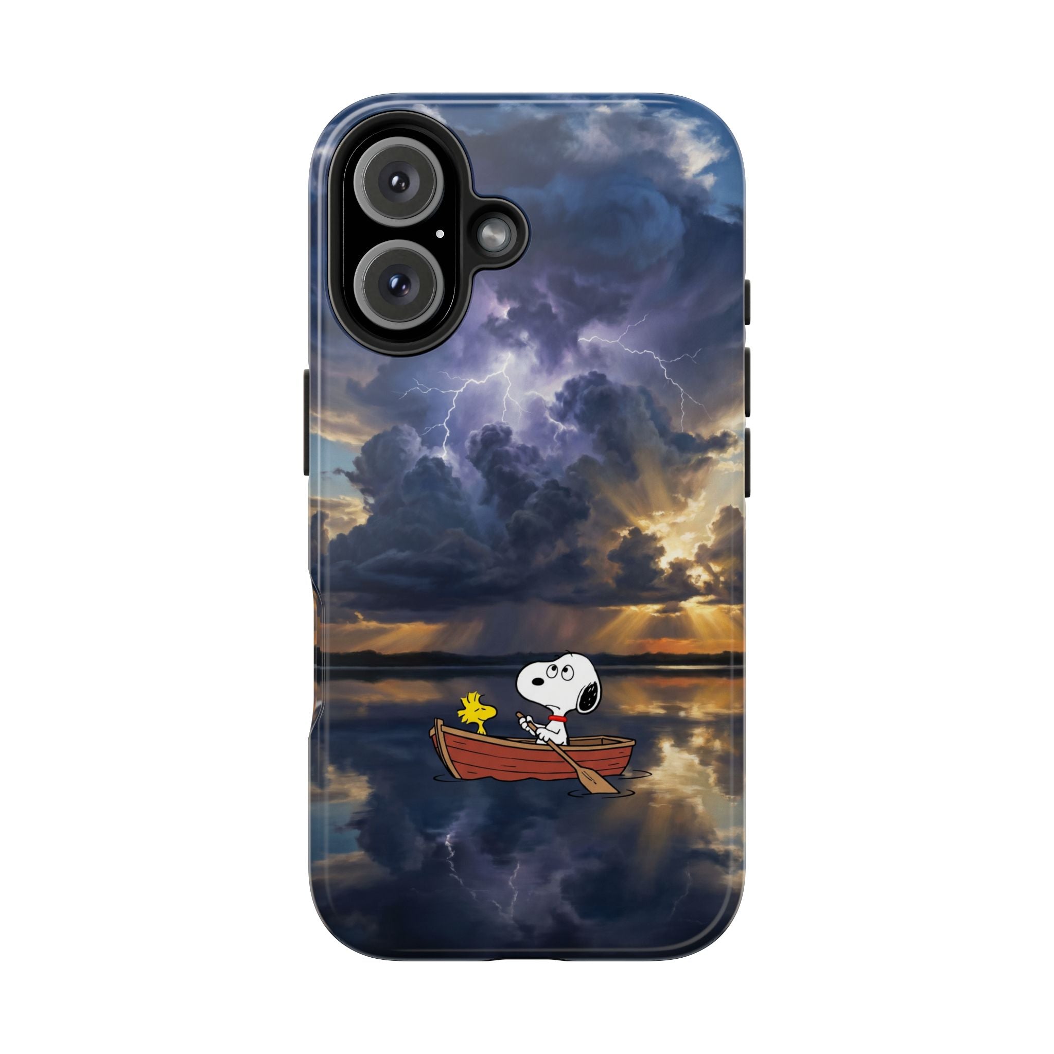 Stormy Rowboat Phone Case