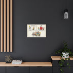Peanuts Comic Strip Canvas