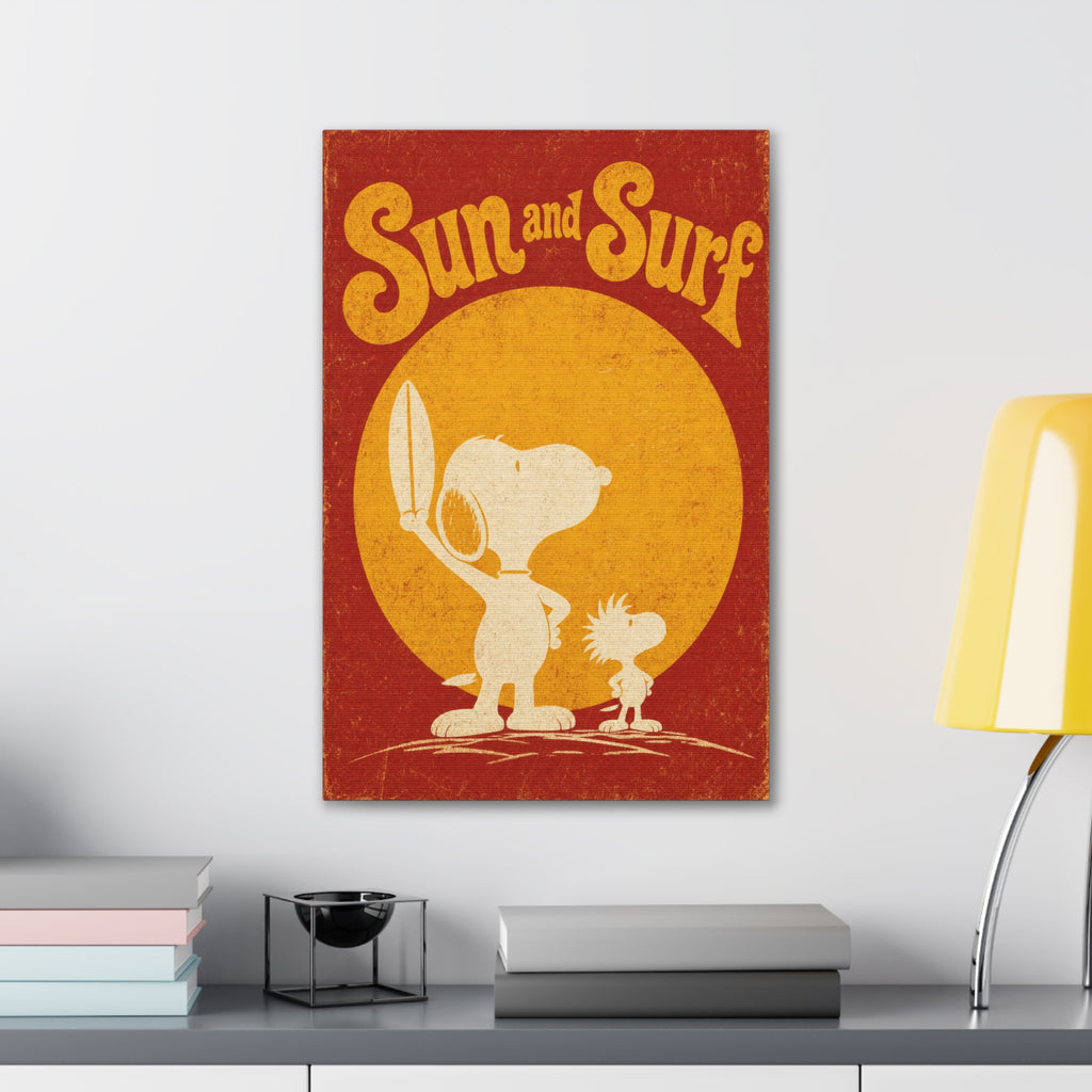 Sun And Surf Canvas