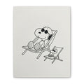 Relaxing Dog Lounge Canvas
