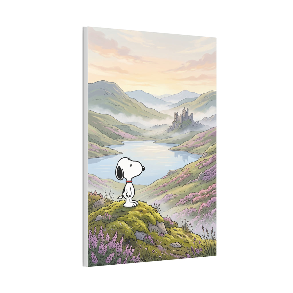 Scenic Lake Canvas