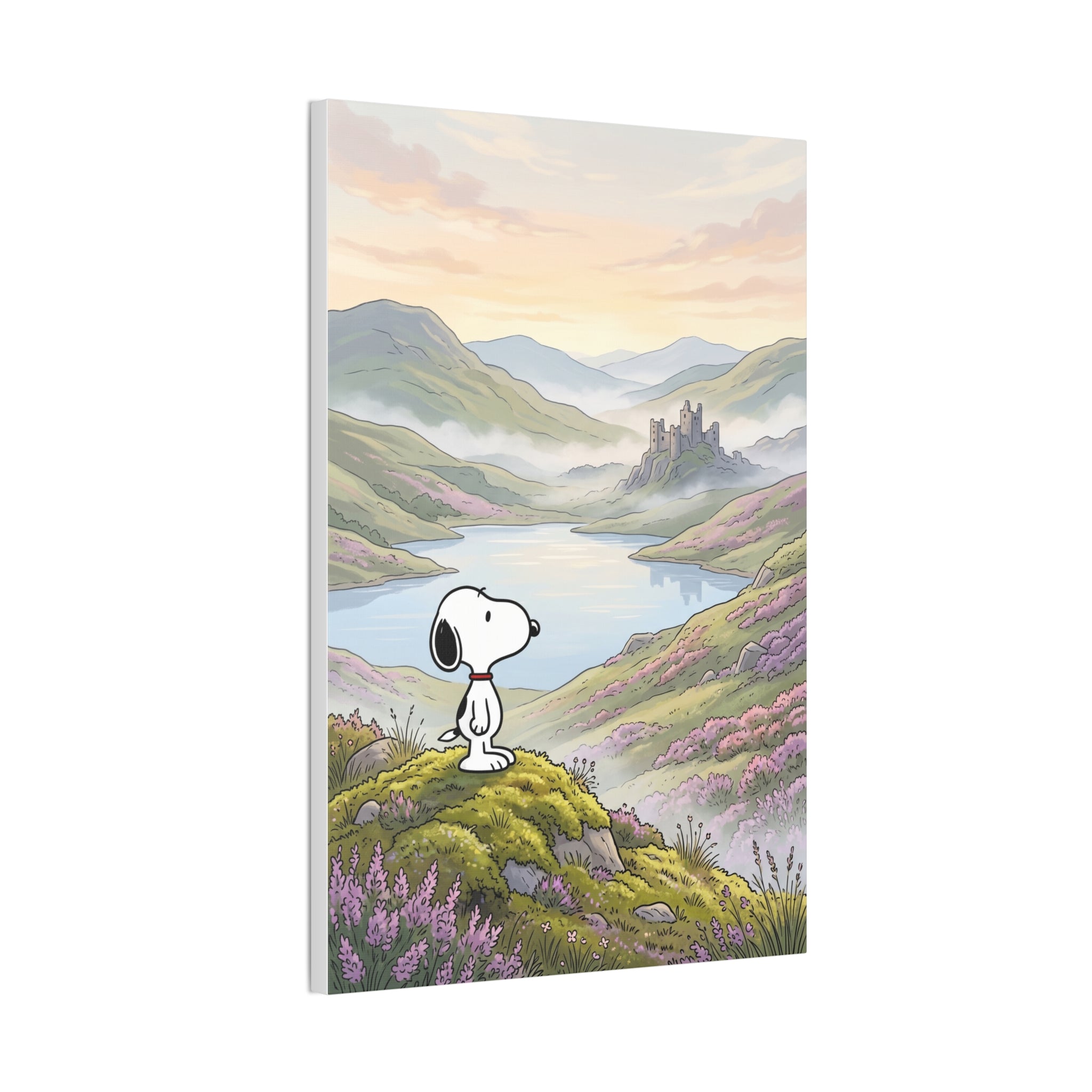Scenic Lake Canvas