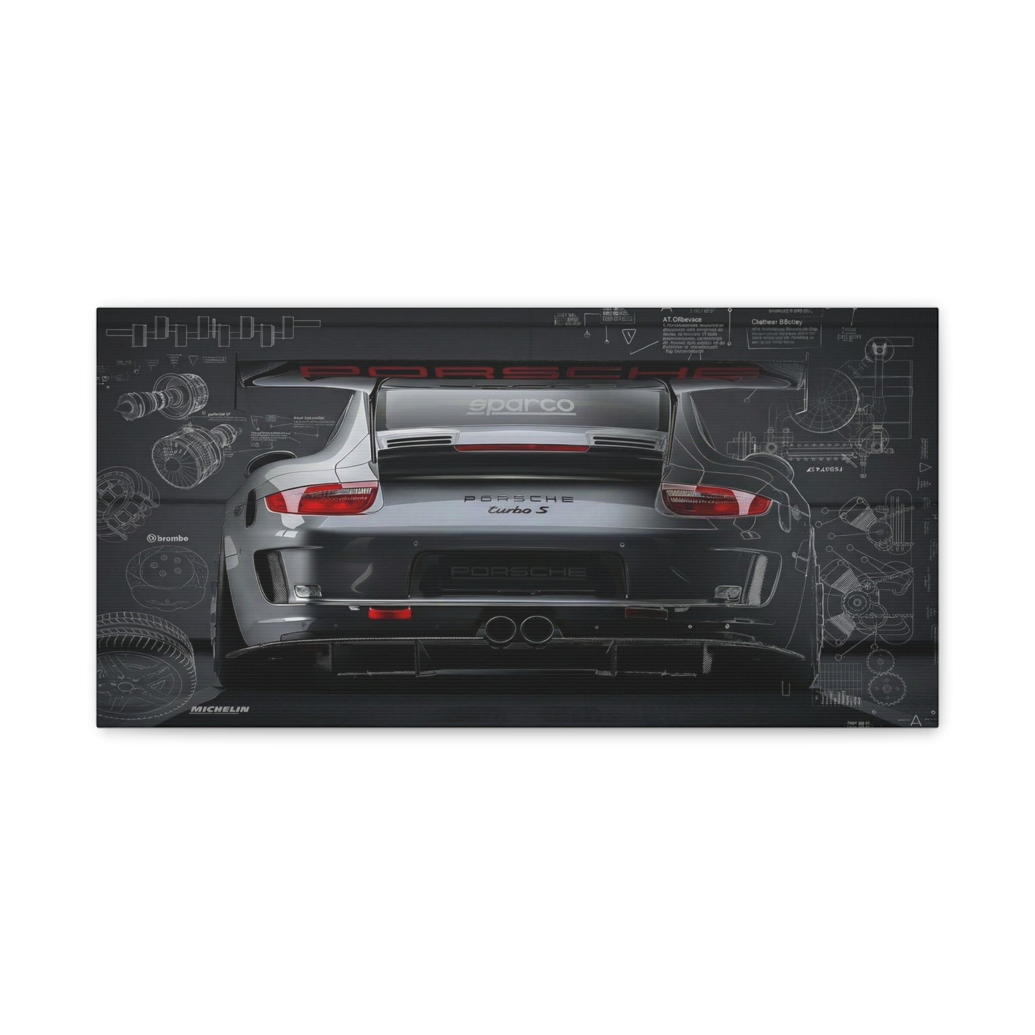Porsche GT3 RS Canvas