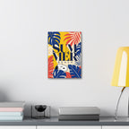 Snoopy Summer Beach Canvas