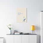 Cast Your Anxiety Canvas
