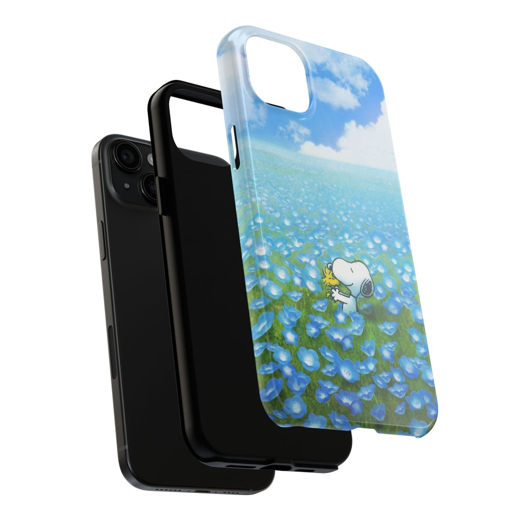 Blue Flower Field Case