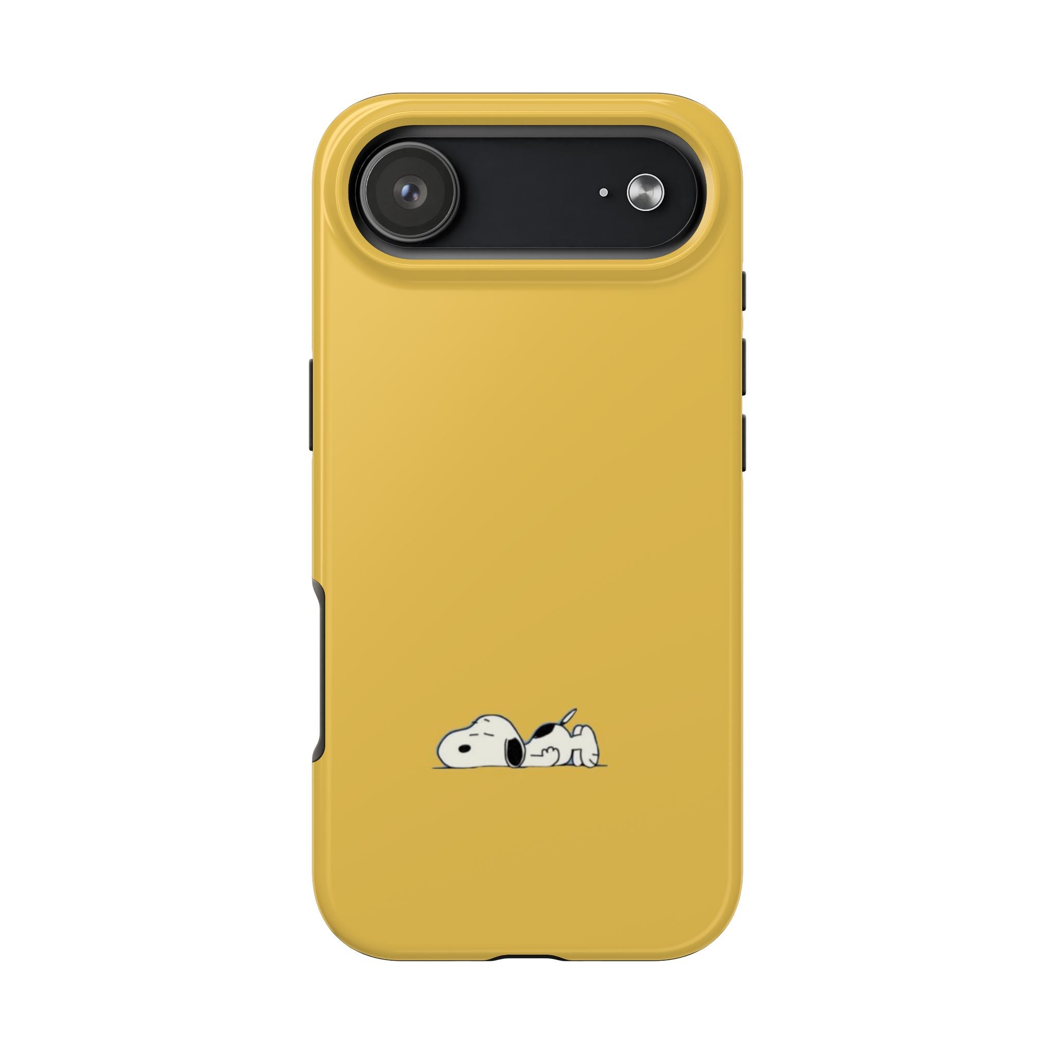 Sleeping Snoopy Yellow Phone Case
