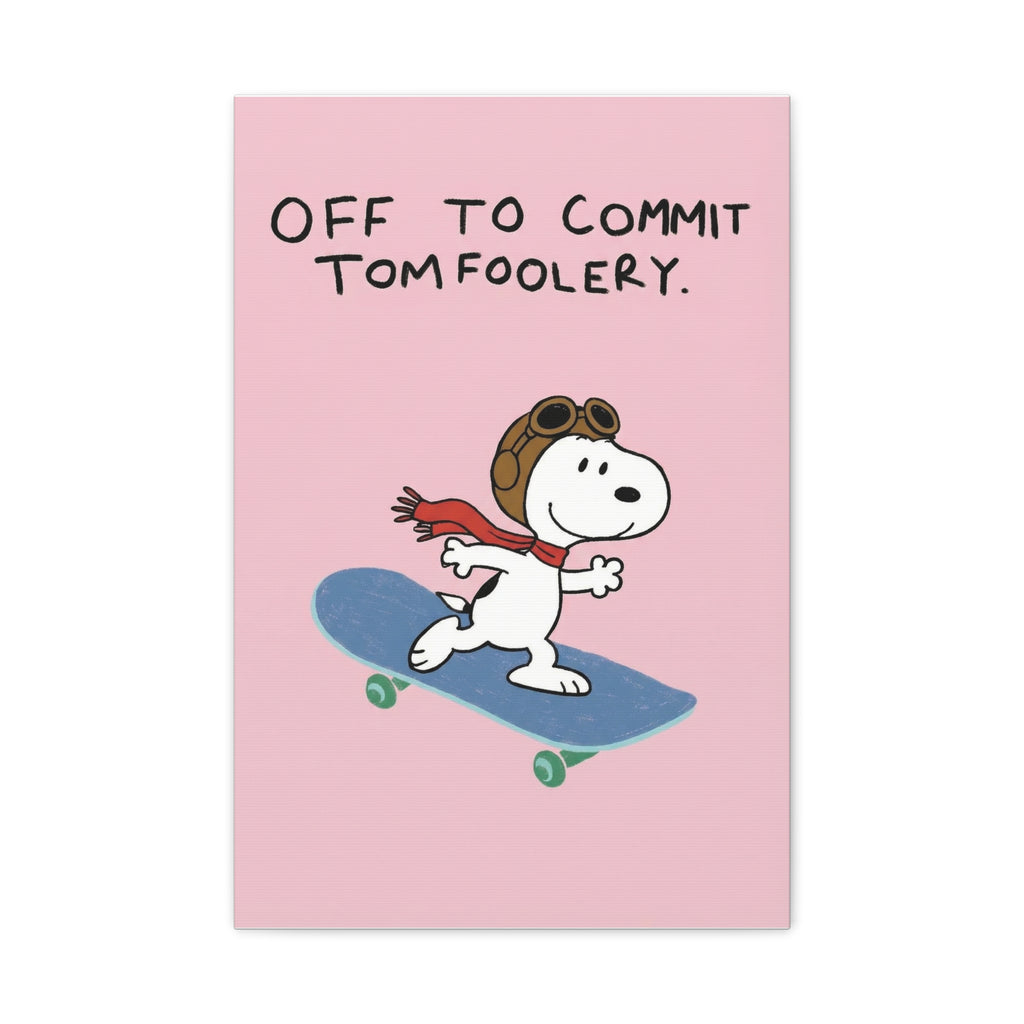 Commit Tomfoolery Canvas