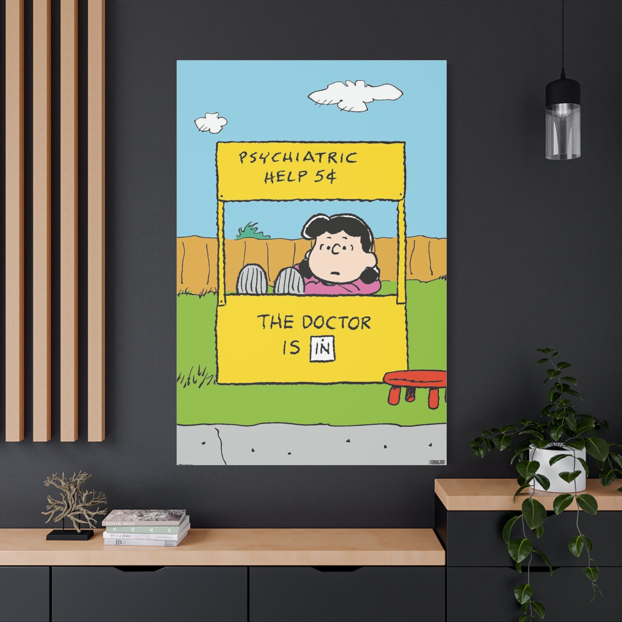 Lucy Psychiatric Help Canvas