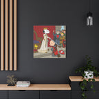 Snoopy Knight Canvas