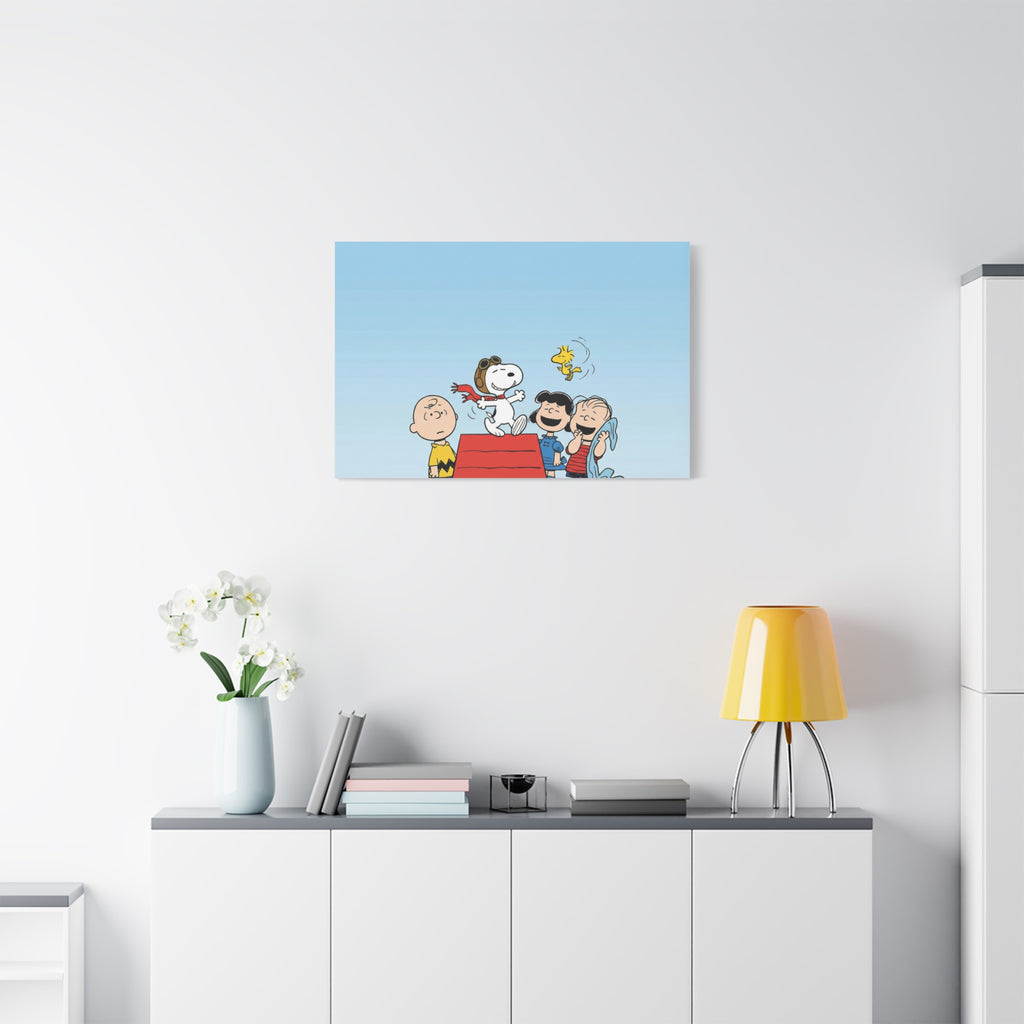 Snoopy and Friends Canvas