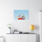 Snoopy and Friends Canvas