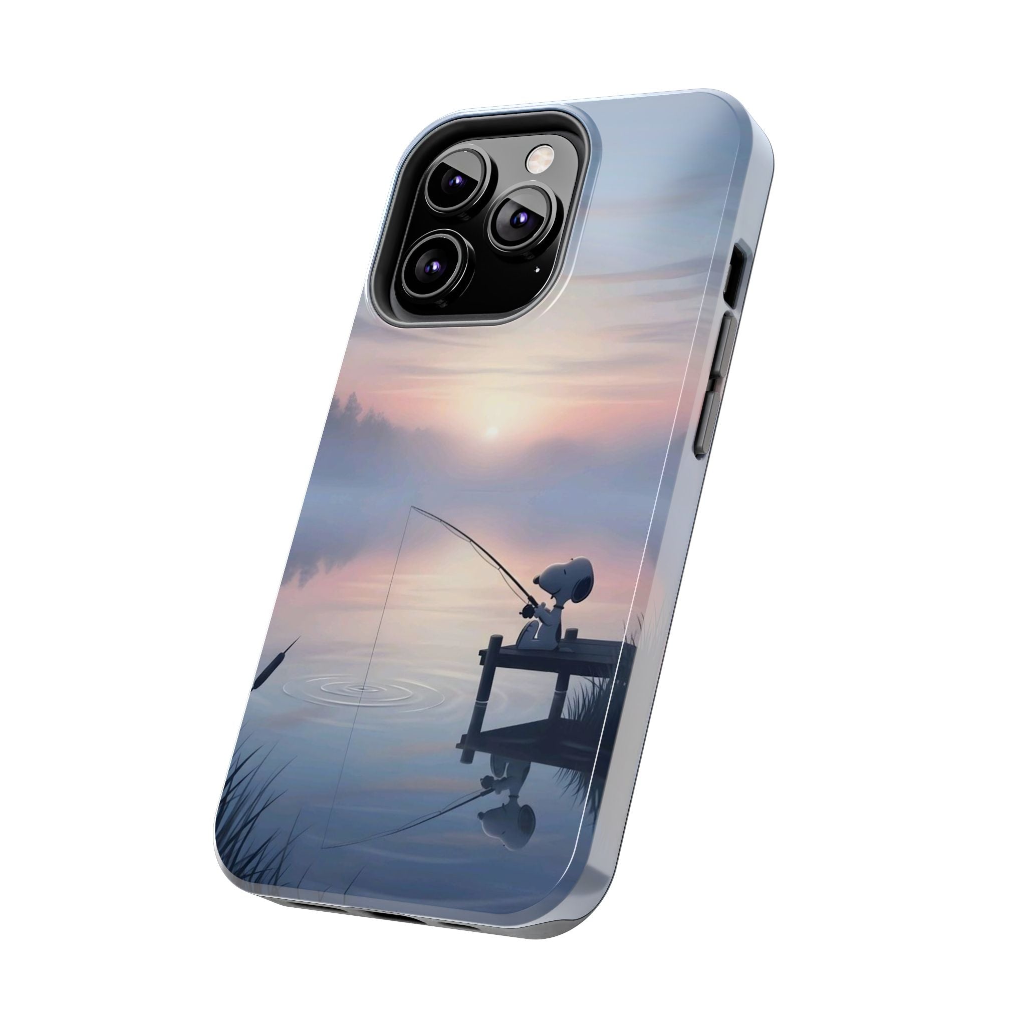 Sunset Fishing Phone Case