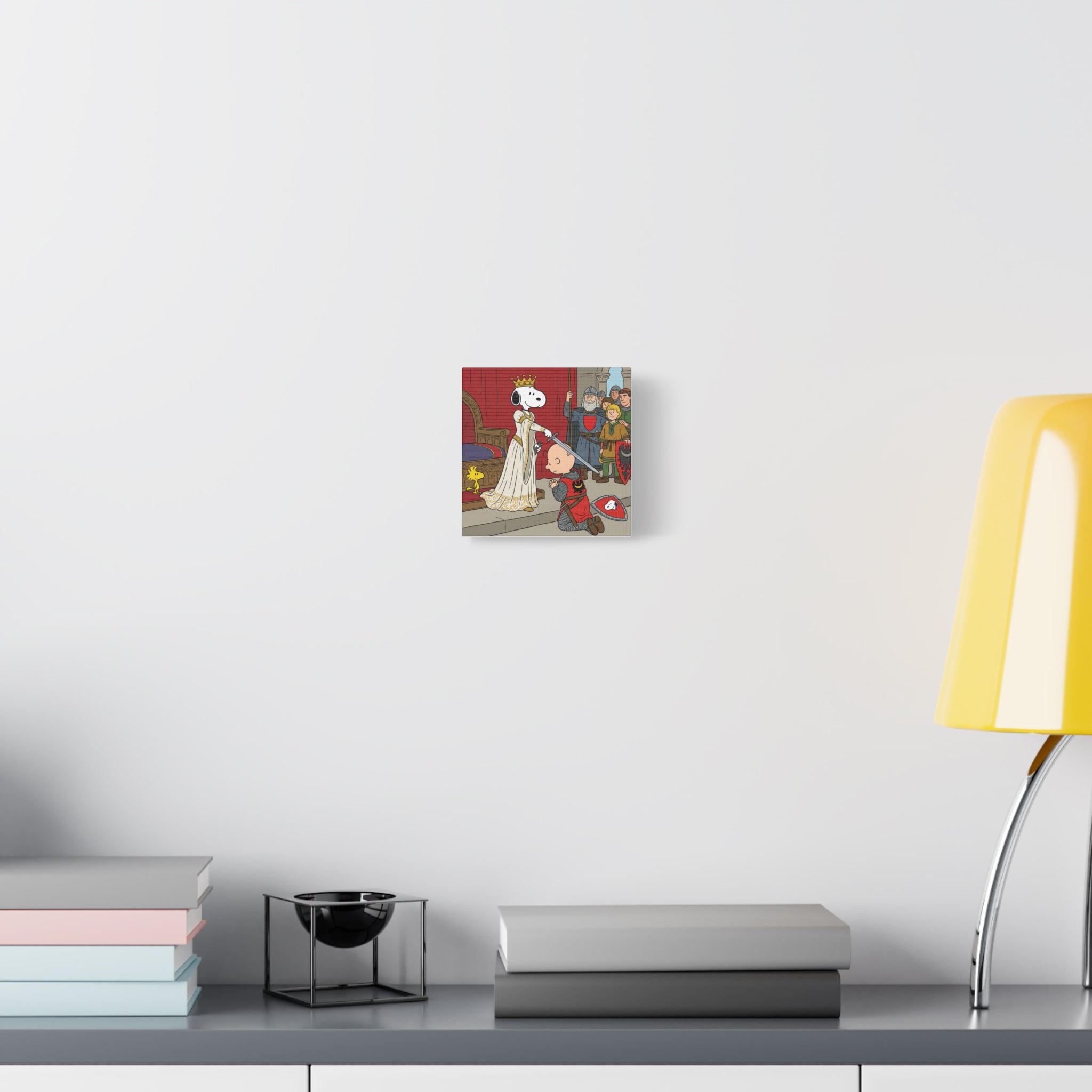Snoopy Knight Canvas