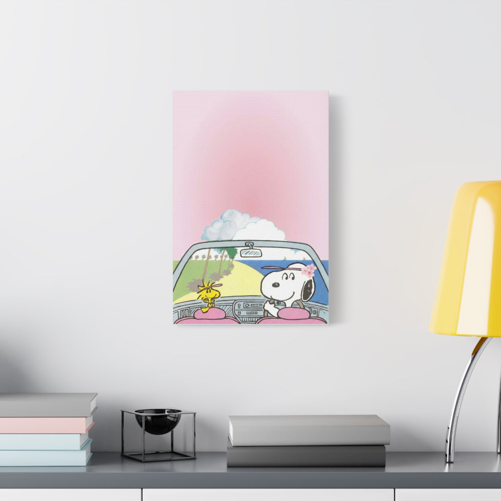 Woodstock Road Trip Canvas