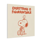 Snoopy And Woodstock Canvas