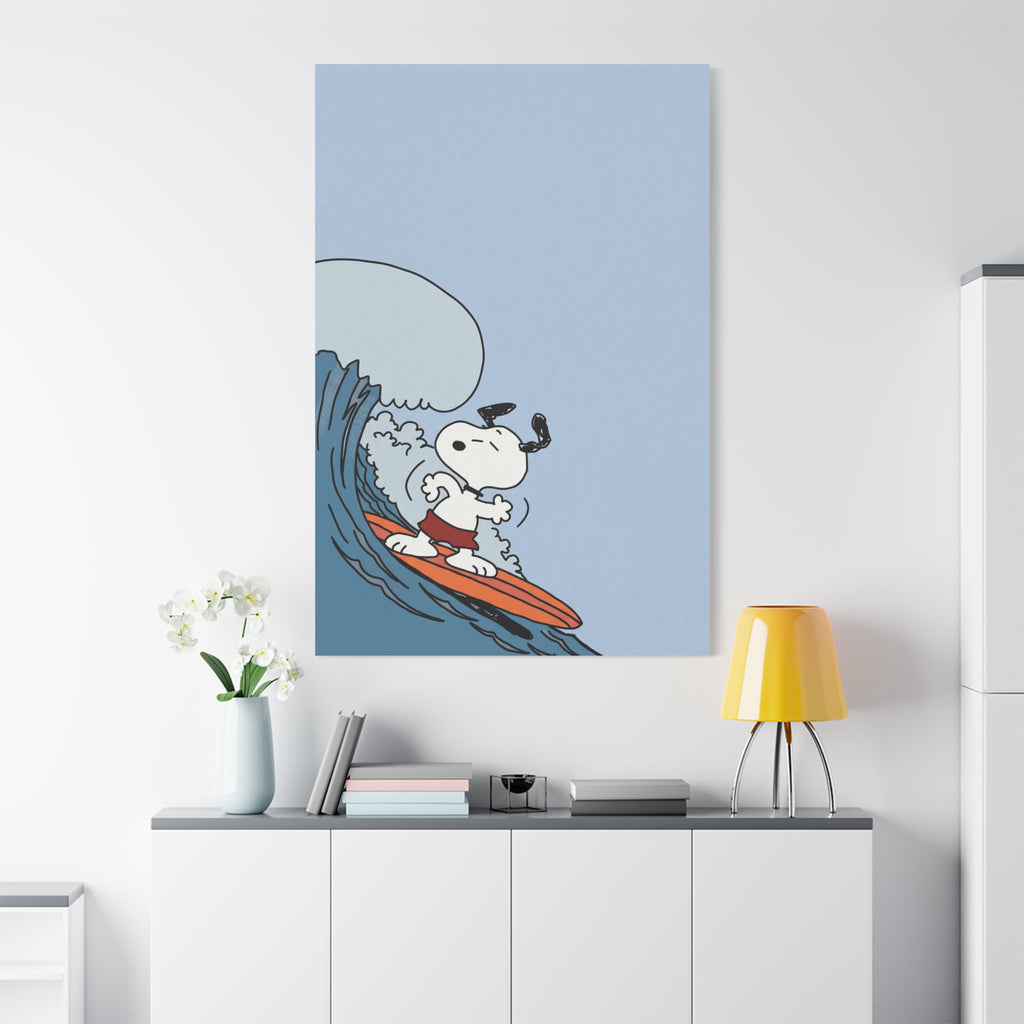 Summer Surf Poster Canvas