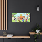 Peanuts Gang Halloween Canvas