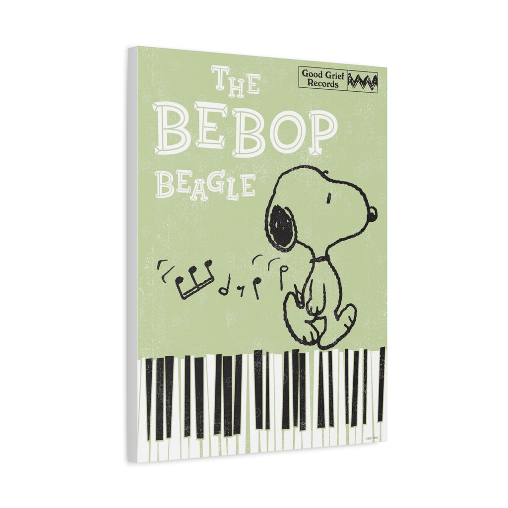 Bebop Beagle Piano Canvas