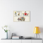Peanuts Comic Strip Canvas