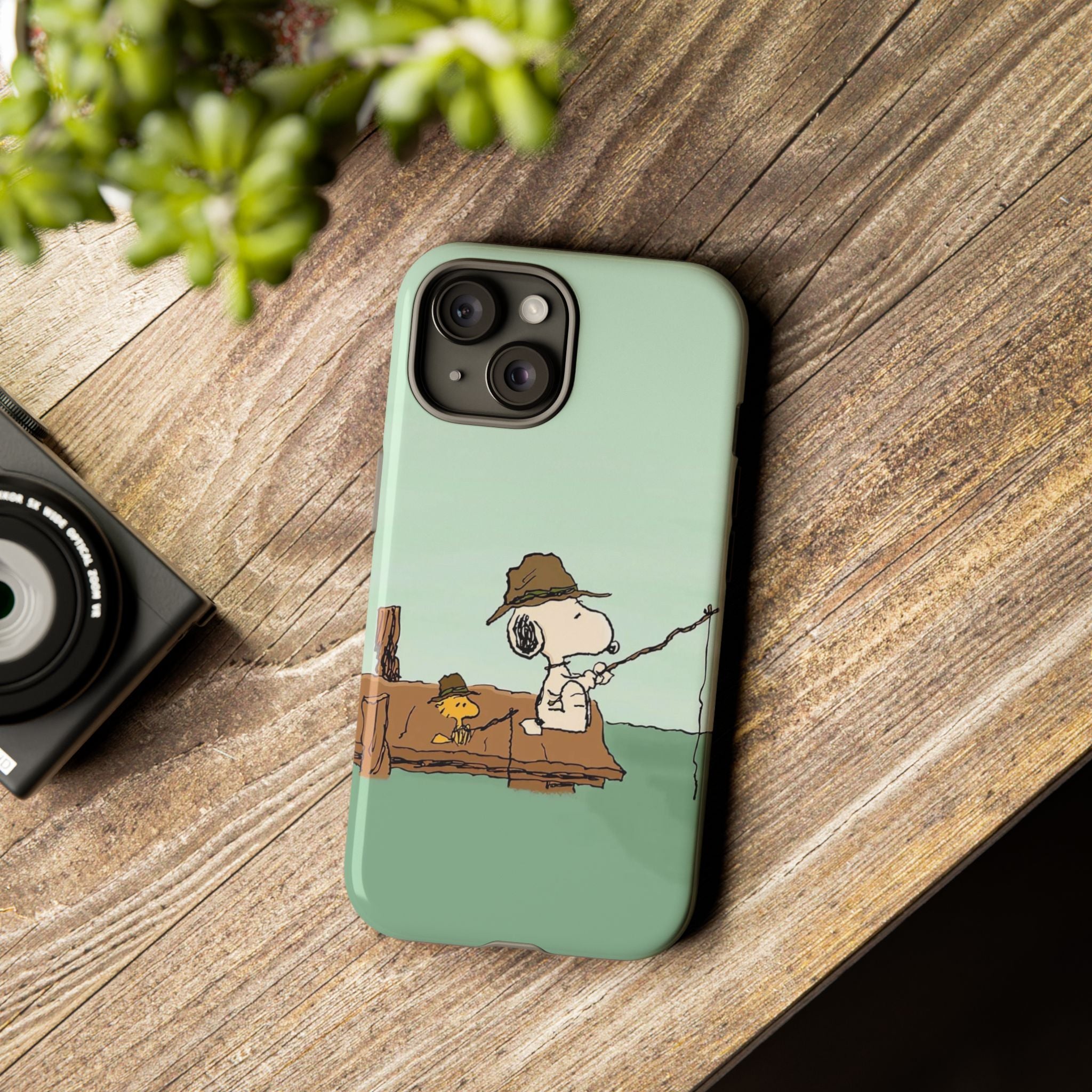 Snoopy Fishing Phone Case