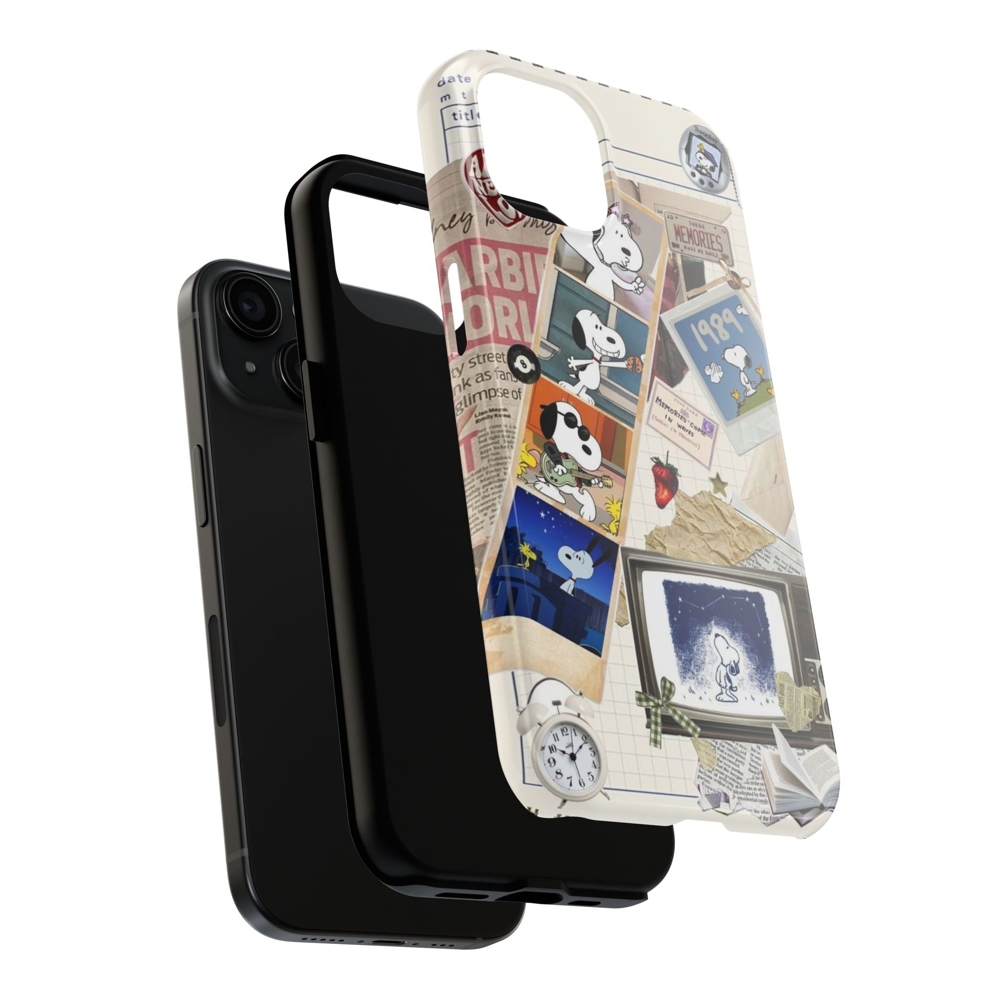 Retro Snoopy Collage Phone Case