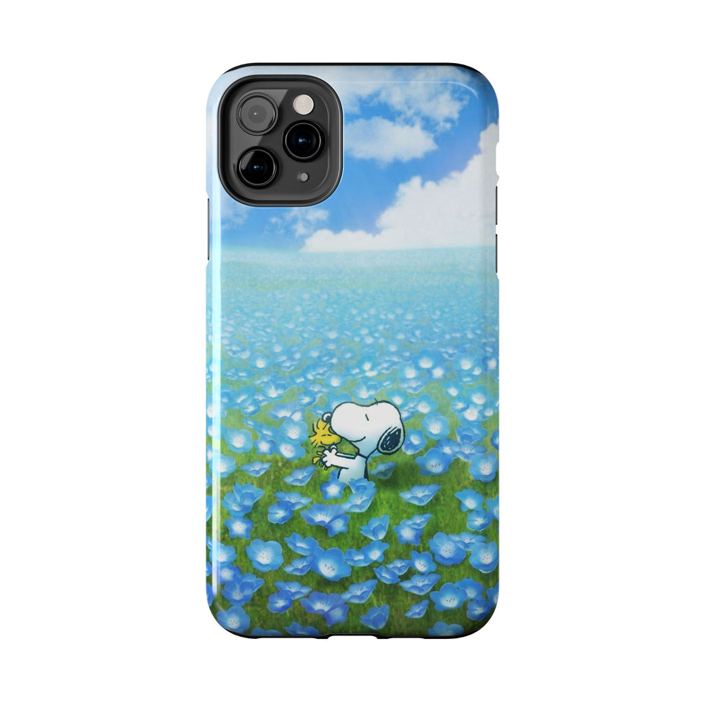 Blue Flower Field Case