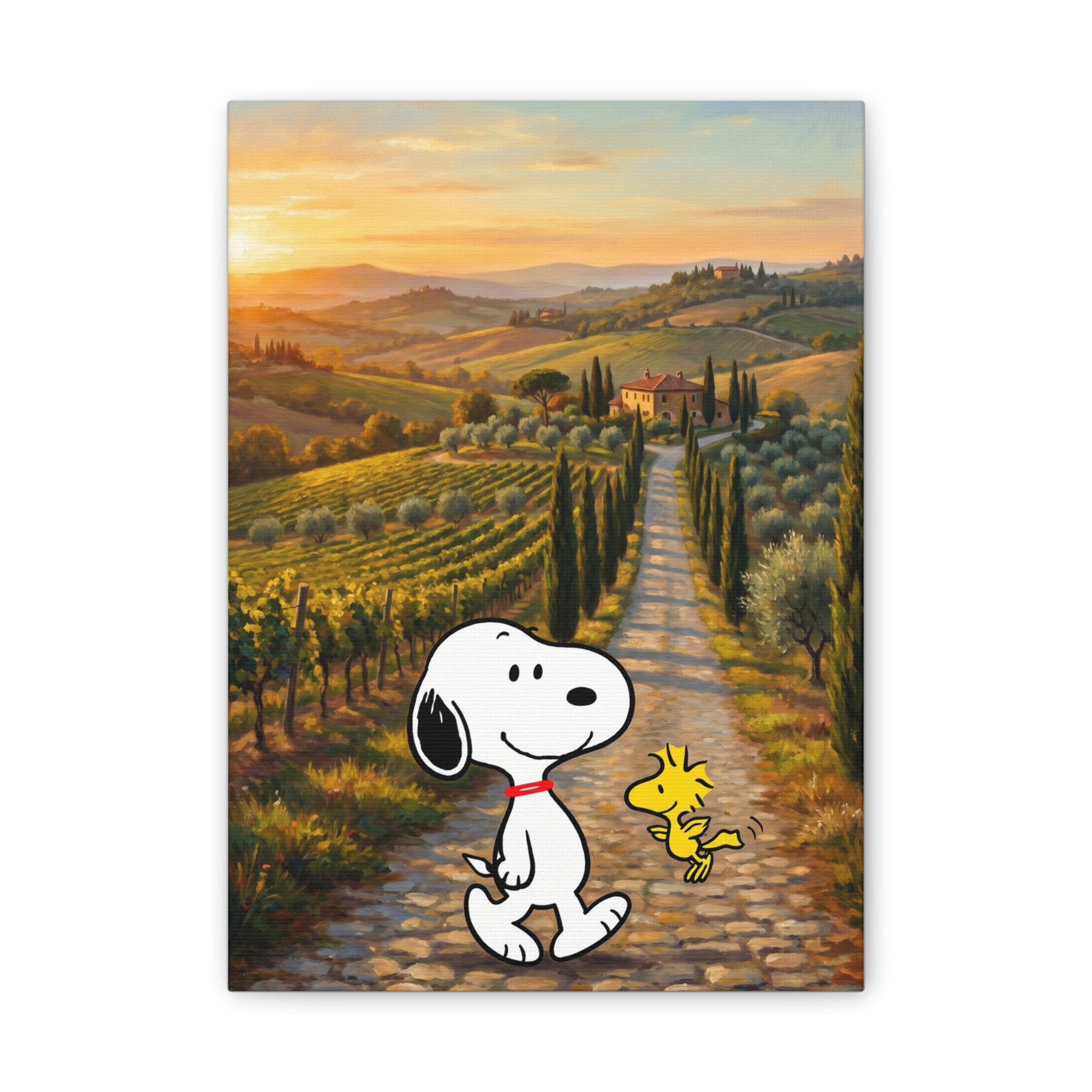 Tuscany Walk Canvas