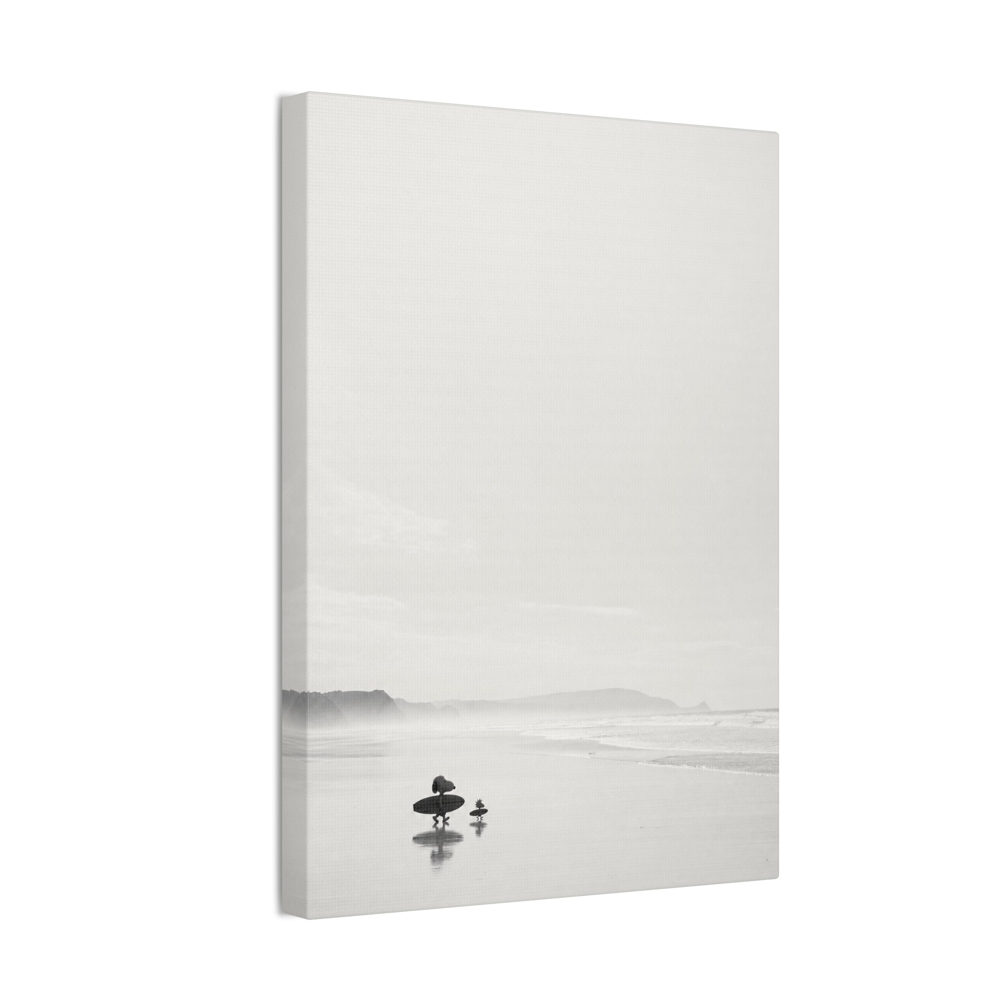 Surfer Silhouette Canvas