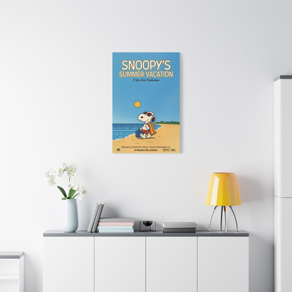 Summer Vacation Canvas