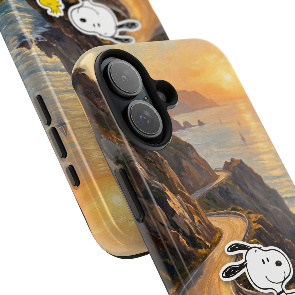 Snoopy Woodstock Bicycle Phone Case