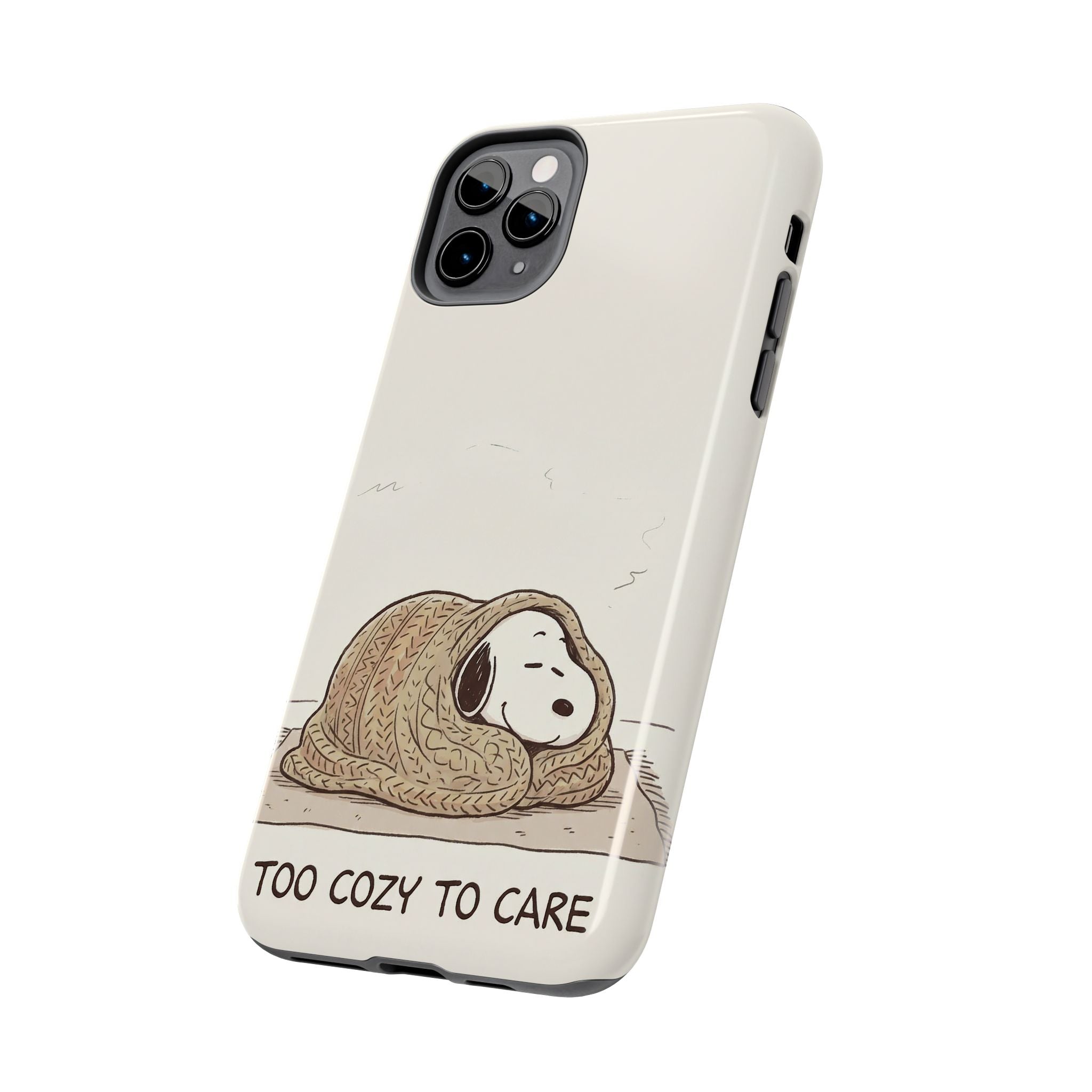 Too Cozy To Care Case